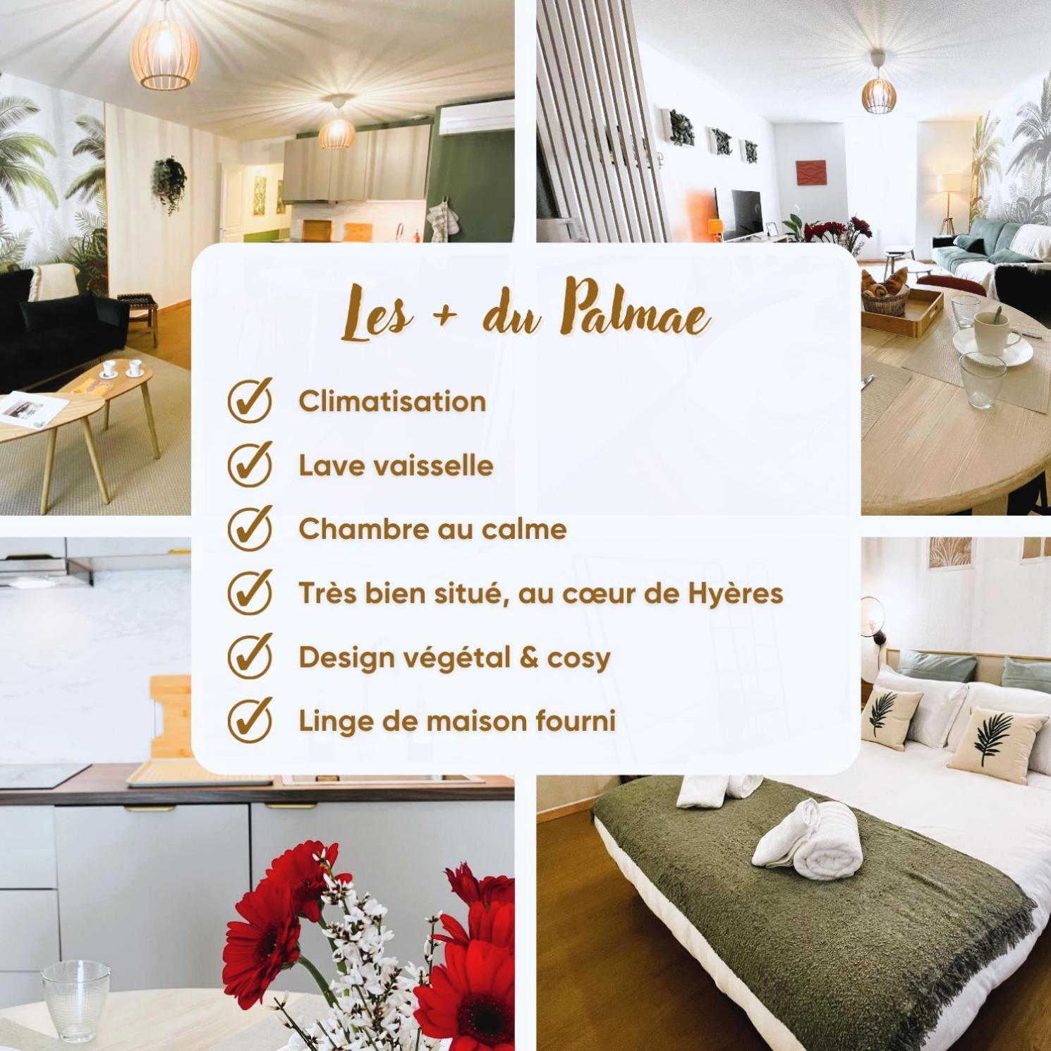 Le Palmae, Serenite Et Charme En Coeur De Ville Apartment Hyeres
